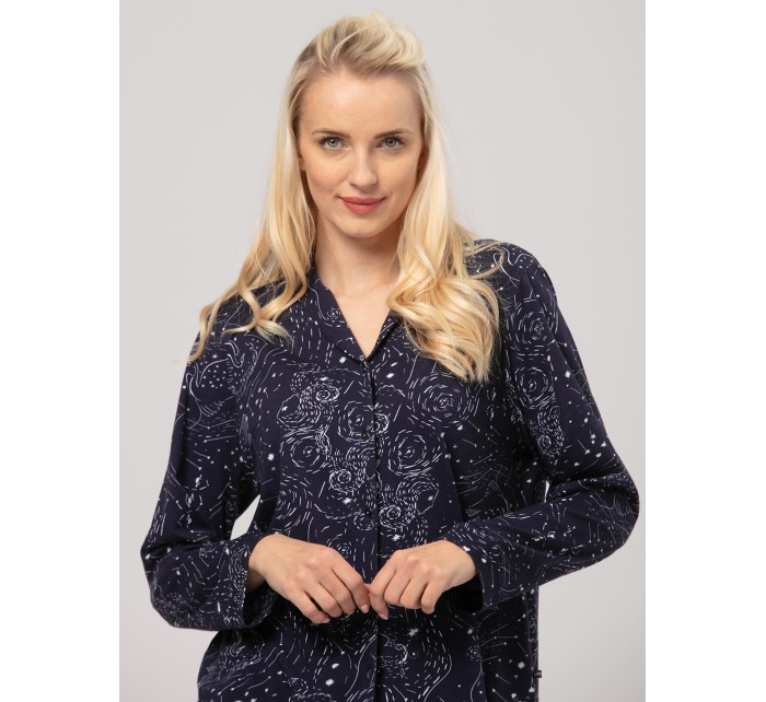 Dámské rozepínací pyžamo LNS model 20584616 B24 dł/r 2XL - Key