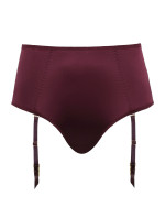 Panache Grace Suspender Brief bordeaux red 11074