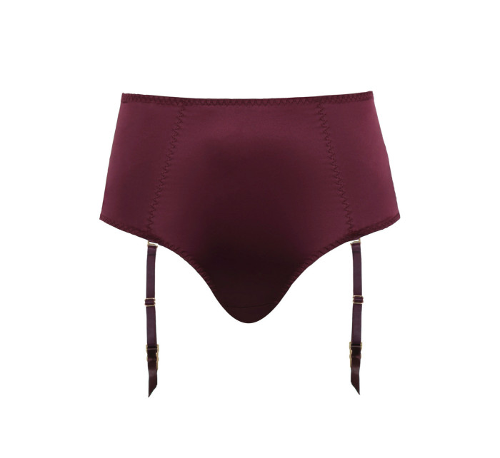 Panache Grace Suspender Brief bordeaux red 11074