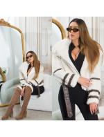 Sexy faux Winter Jacket with details model 20559156 - Style fashion