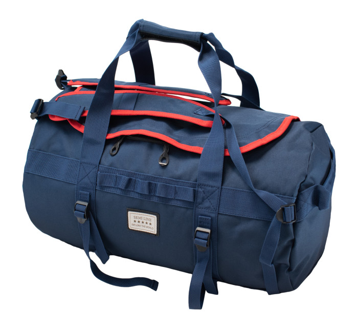 Fitness taška/cestovní taška Semiline A3051-2 Navy Blue/Red