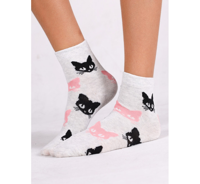 Socks Cats 3Pack Multicolour model 20675454 - Yoclub