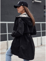 Dámská parka bunda FASHLOVE černá Dstreet TY4392