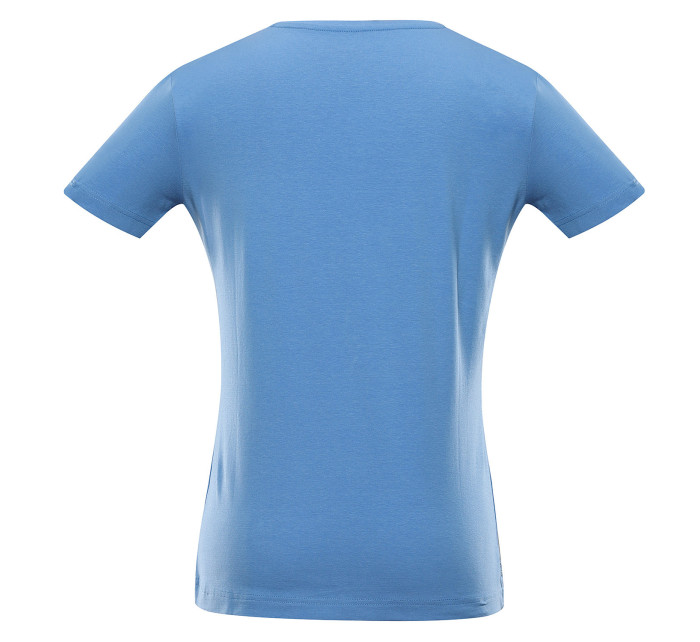 Dámské bavlněné triko ALPINE PRO ALLONA silver lake blue varianta pb
