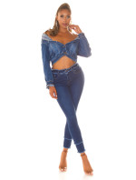 Sexy Highwaist Jeans with model 19634465 - Style fashion