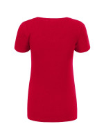 Action Vneck tričko dámské model 20642639 red - MALFINI, a.s.