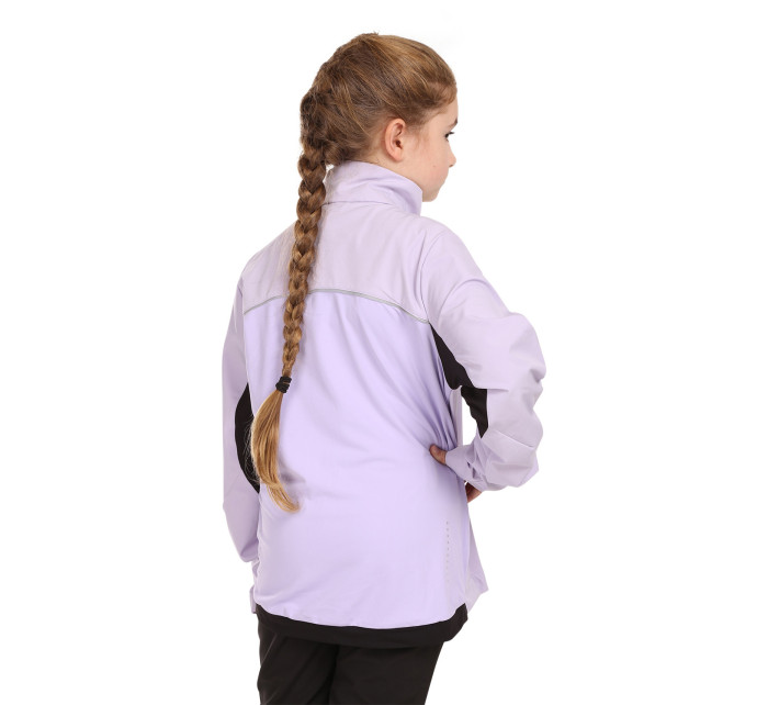 Dětská softshellová bunda s membránou ALPINE PRO GEROCO pastel lilac