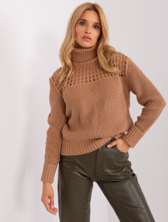 Sweter TO SW model 18959557 camelowy - FPrice