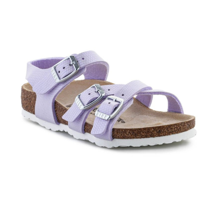 Sandály Birkenstock Kumba Shiny Lizard Jr 1026907