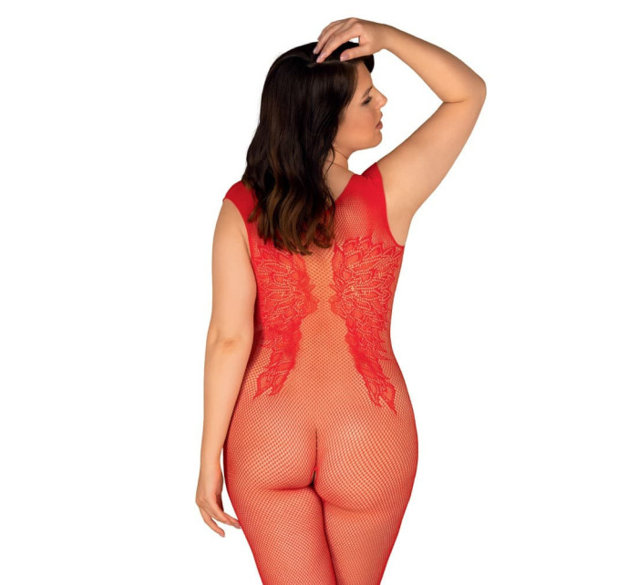 body bodystocking red  model 15927446 - Obsessive