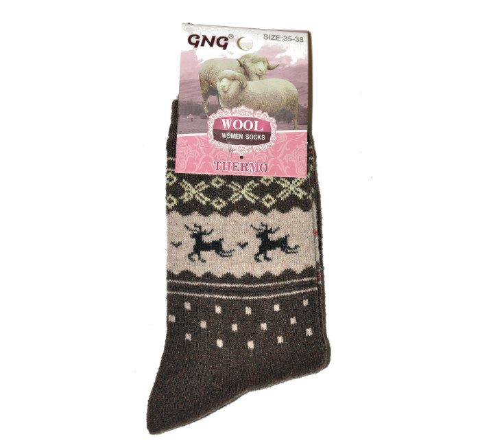 Dámské ponožky GNG 3319 Thermo Wool Sobi 35-42