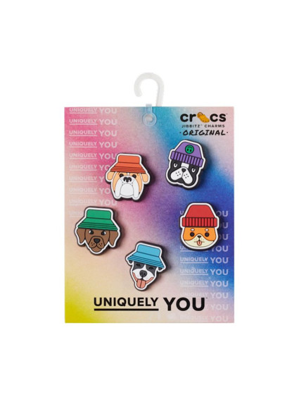 Crocs Jibbitz™ Dogs In Hats 5 Pack pin 10012184