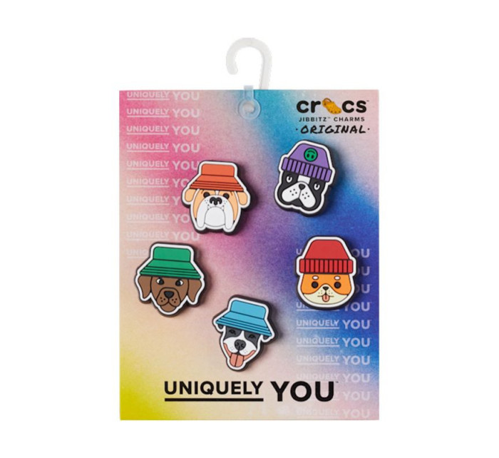 Crocs Jibbitz™ Dogs In Hats 5 Pack pin 10012184