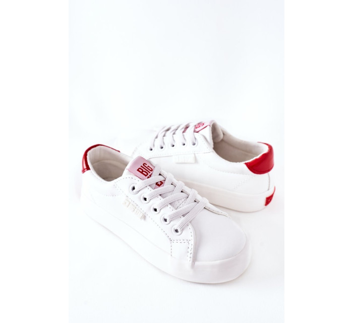 Children's Leather Sneakers BIG STAR DD374134 White