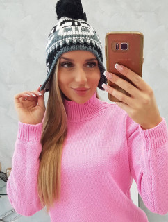 Dámská čepice s bambulí Rosa model 18752421 - K-Fashion