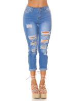 Trendy Highwaist Mom Fit Jeans used look