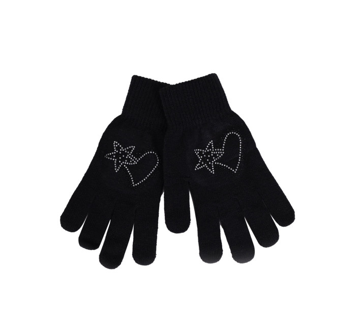 Yoclub Gloves RED-0016K-AA50-016 Black