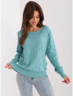 Sweter AT SW 2231A.00P mietowy