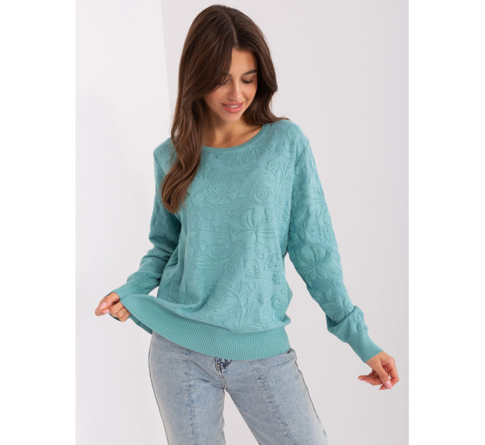 Sweter AT SW 2231A.00P mietowy