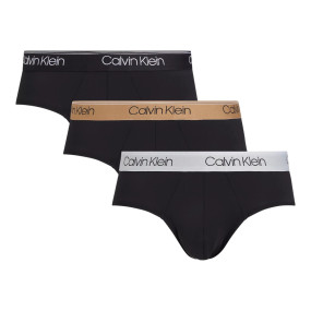 Calvin Klein Spodní prádlo 3Pack Slipy 000NB2568AGF0 Black