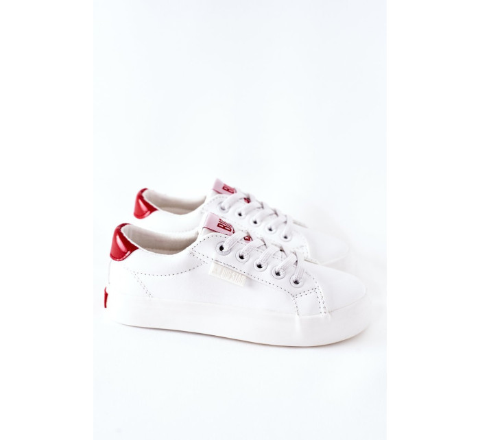 Children's Leather Sneakers BIG STAR DD374134 White