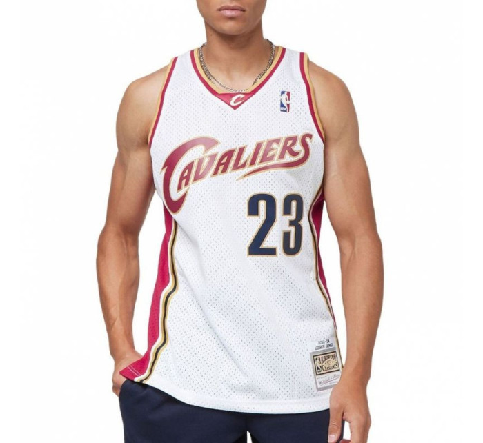 Mitchell & Ness NBA Swingman Jersey Cavaliers 03 Lebron James M SMJYCP19209-CCAWHIT03LJA pánské