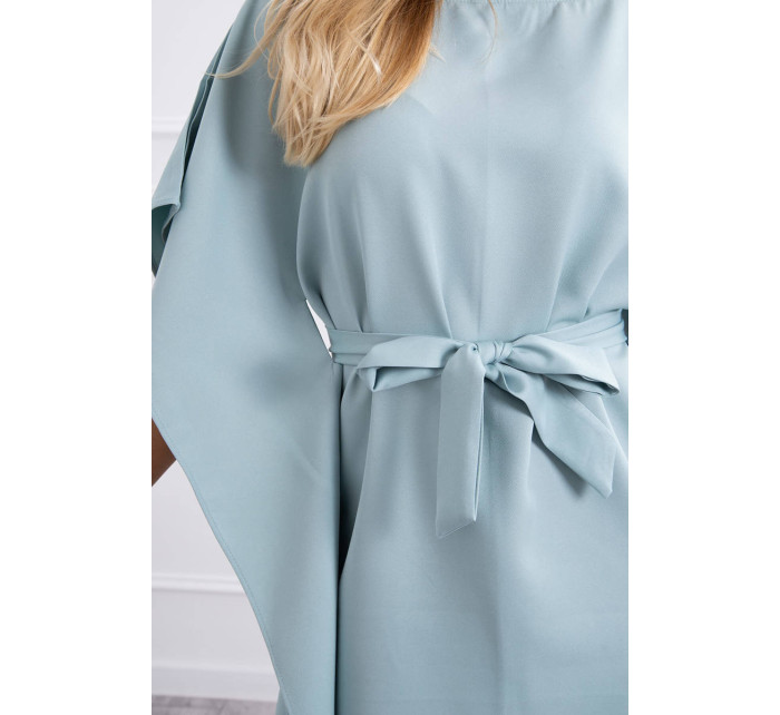 Šaty batwings Oversize mint