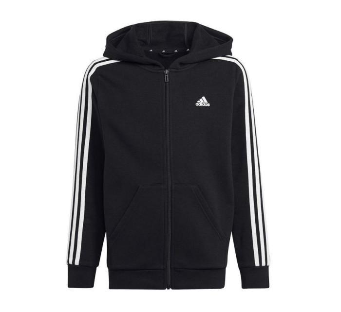 Mládežnické tričko se zipem 3 Stripes FL HR6331 - Adidas