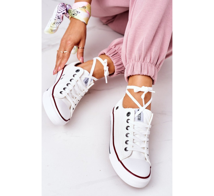 Women's Leather Sneakers BIG STAR II274001 White