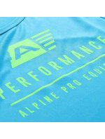 Pánské rychleschnoucí tílko ALPINE PRO MIXED neon atomic blue