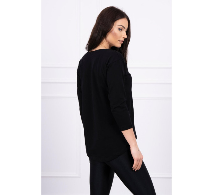 Halenka s potiskem Tide black