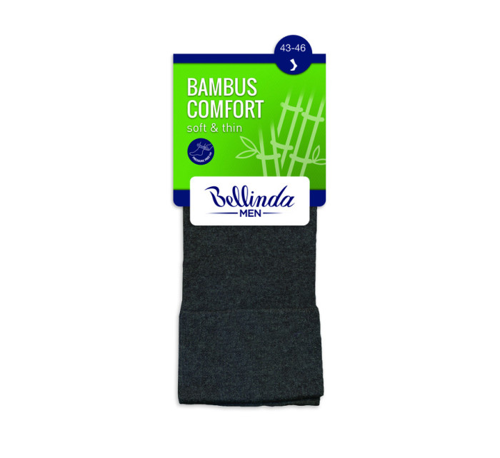 Bambusové klasické pánské ponožky BAMBUS COMFORT SOCKS - BELLINDA - tmavě modrá