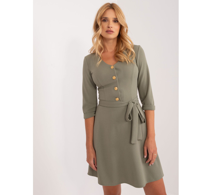 Sukienka LK SK 507785.65 khaki