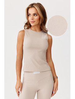 Sportovní top Rough Radical Harmony Top Light Beige