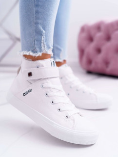 Insulated Leather Sneakers BIG STAR White