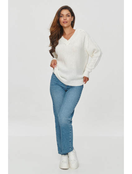 Sweater model 20679550 Cream - Makadamia