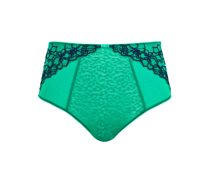 Panache Envy Deep Brief emerald leopard 7283C