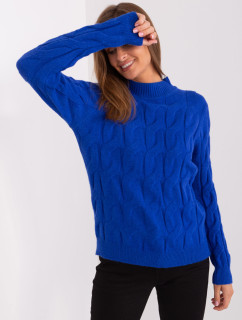 Sweter AT SW model 18990606 kobaltowy - FPrice