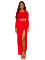 Sexy Koucla Party Dress with XXL Leg Slit