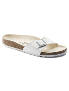 Dámské žabky Birkenstock Madrid Birko-Flor White regular wide (0040731)