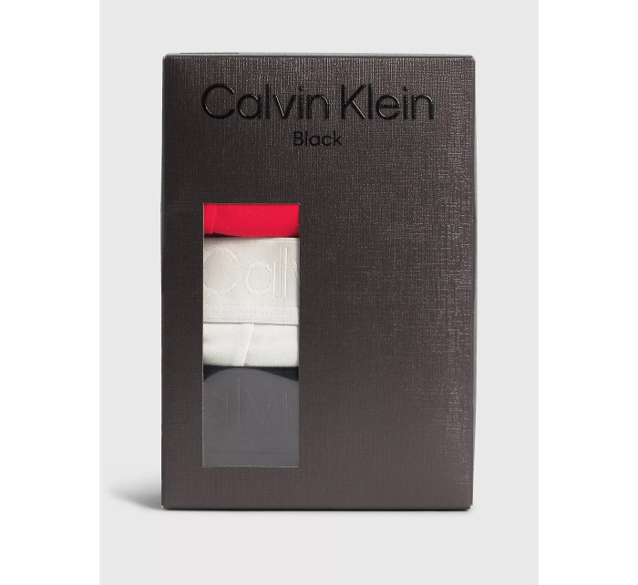 Pánské spodní prádlo LOW RISE TRUNK 3PK 000NB3741AFZC - Calvin Klein