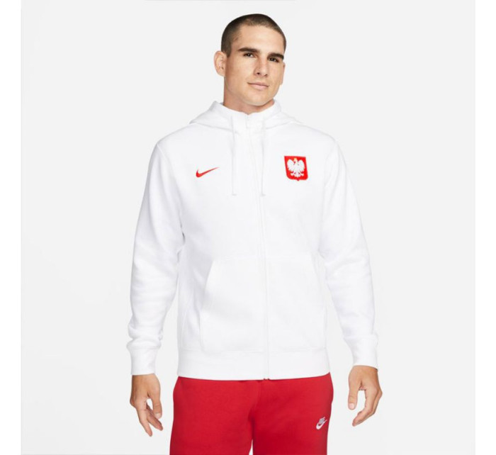 Pánská mikina Poland Hoody M DH4961 100 bílá  - Nike