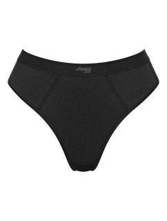 Dámská tanga EVER Ease String - BLACK - černá 0004 - SLOGGI