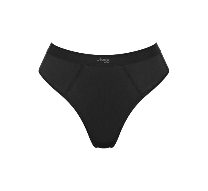 Dámská tanga EVER Ease String - BLACK - černá 0004 - SLOGGI