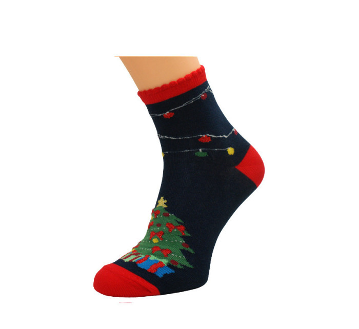 Dámské ponožky Bratex 2988 X-Mass Socks 36-41