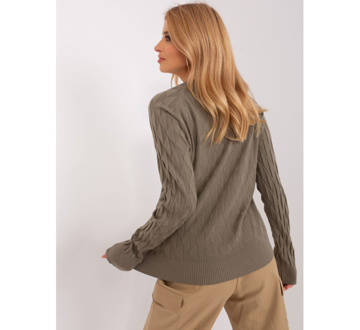 Sweter AT SW model 18904835 khaki - FPrice