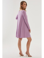 Monnari Mini šaty Classic Lilac Dress Multicolor