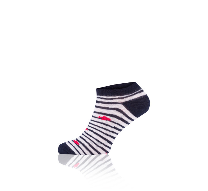 Ponožky FISH - tmavě modrá/bílá/červená