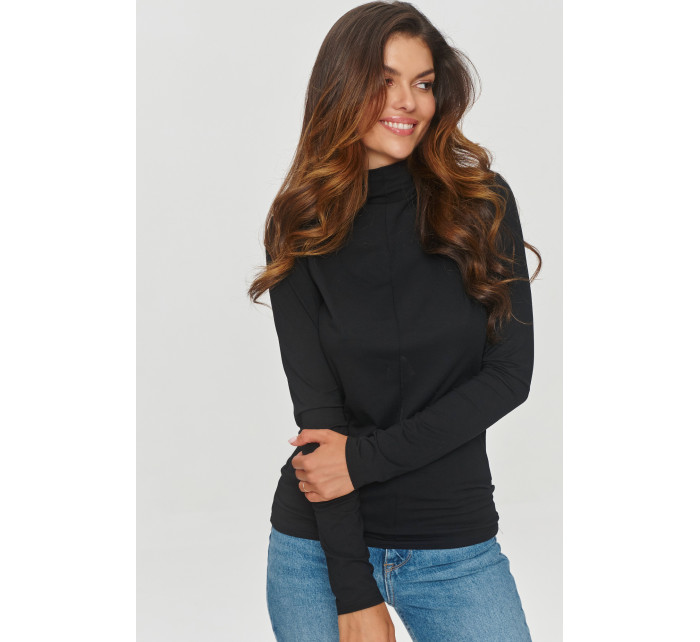 Makadamia Blouse M840 Black