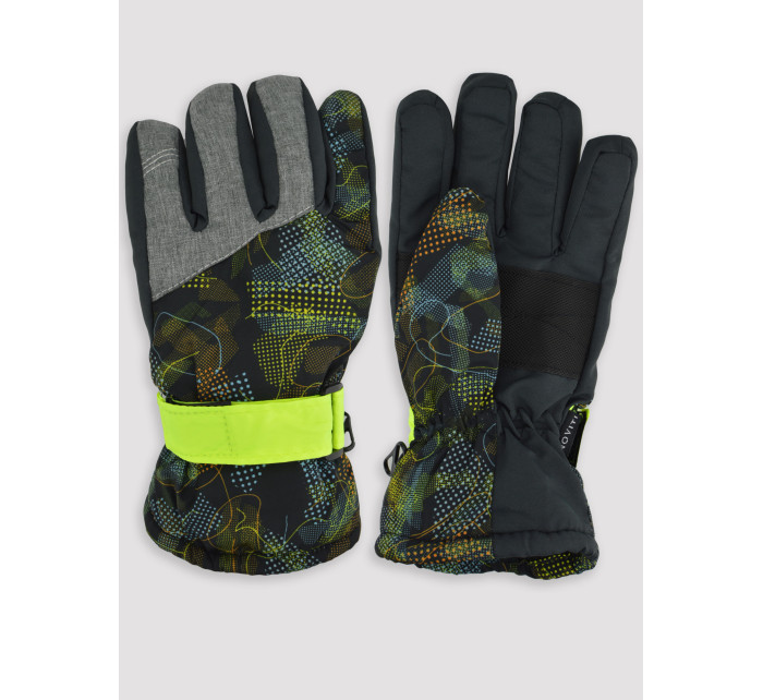 Gloves model 20766943 Graphite - Noviti